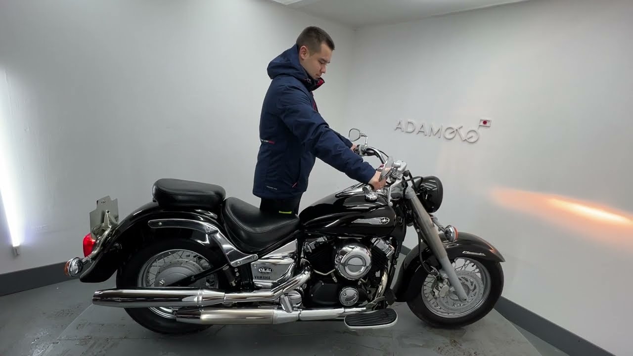 Yamaha DragStar 400 Classic 2002 - YouTube