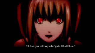 Nowhere To Run x Death Note "if I see you with another girl, I'll kill her."