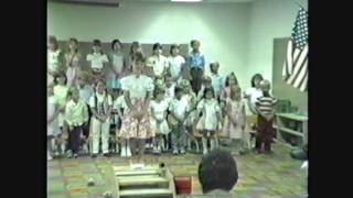 Crafton Elementary Kindergarten Concert 1987 part 3