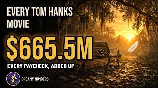 Every Tom Hanks Movie, Every Paycheck: $666M Pay, $12.5B Box Office (1984-2026)