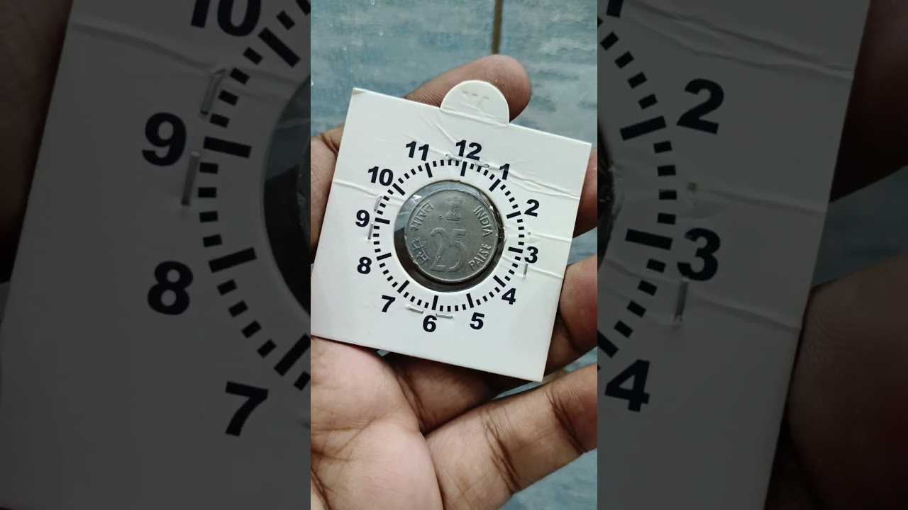 1993 Hyderabad Mint 25 Paise xxxʀᴀʀᴇ ᴄᴏɪɴ Rhino coin! ɪɴ ʜɪɴᴅɪ ᴀᴜᴅɪᴏ 