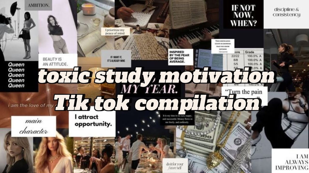 Toxic study motivation,tik tok compilation #study #school#exam#toxic