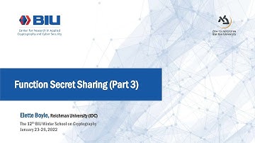 FSS Part 3 - Elette Boyle