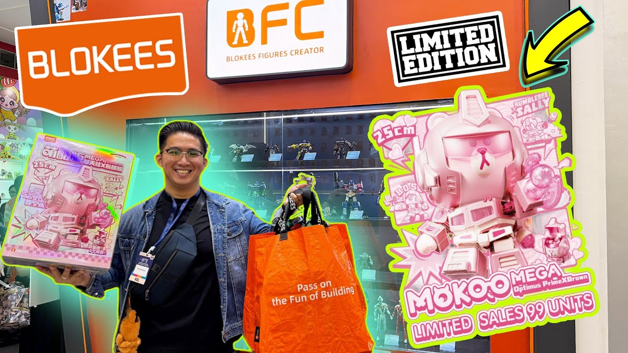 Booth Blokees Paling Seru + Limited Optimus Prime x Brown ! VLOG IBTE 2025