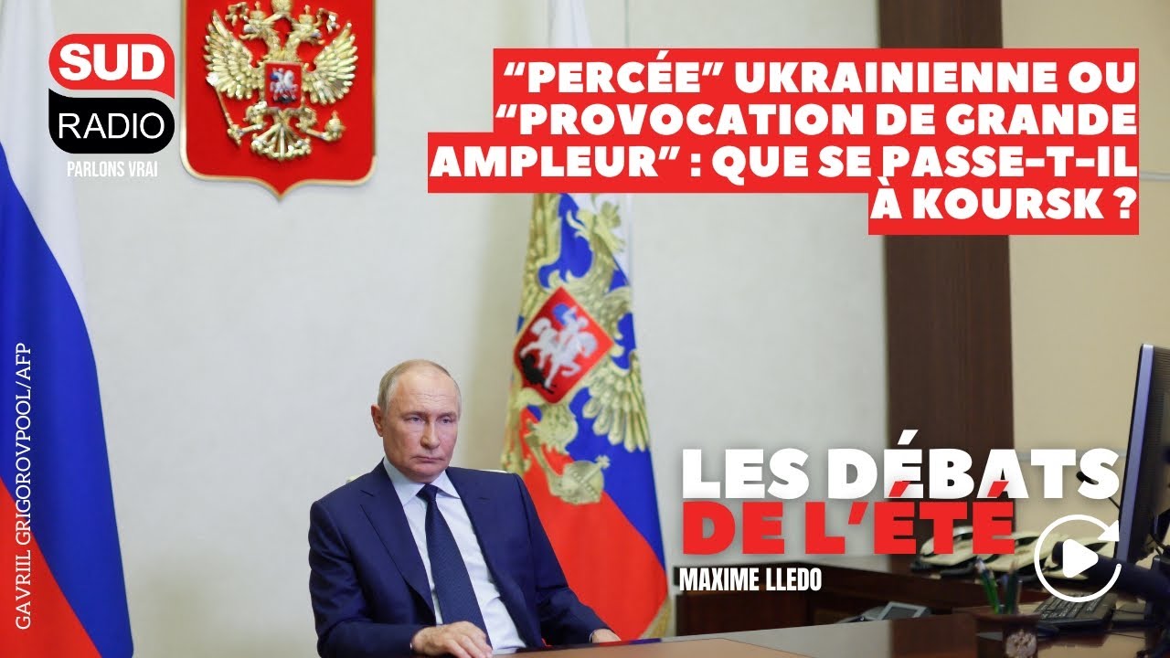 “Percée” ukrainienne ou “provocation de grande ampleur” : que se passe-t-il à Koursk ?