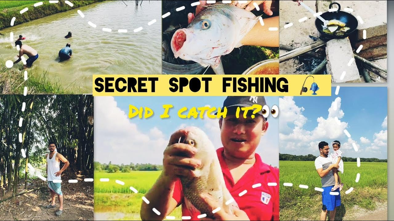 Fishing🎣Secret spot🏝️hunting hen🐓Family Dinner🍛🥘 