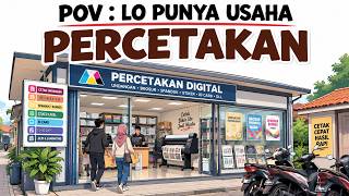 Jika Kamu Punya Usaha Percetakan, Mesin Mahal Tapi Cetak Murah — Untungnya Dari Mana?