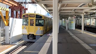 西武新2000系2081F 東村山駅発車