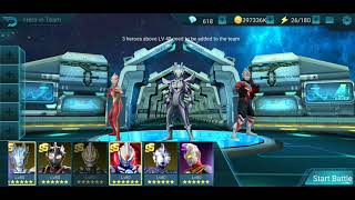 (All Stats, setting changes) Zero Beyond vs Galactron. Game Ultraman Legend of Heroes. screenshot 1