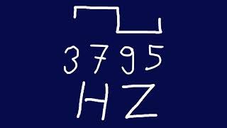 3795 hz square