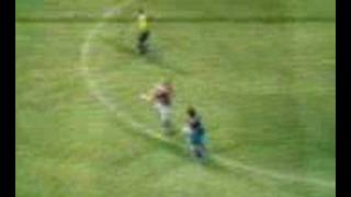 Great goal by 6 Yr old Nephew in PES 2008
