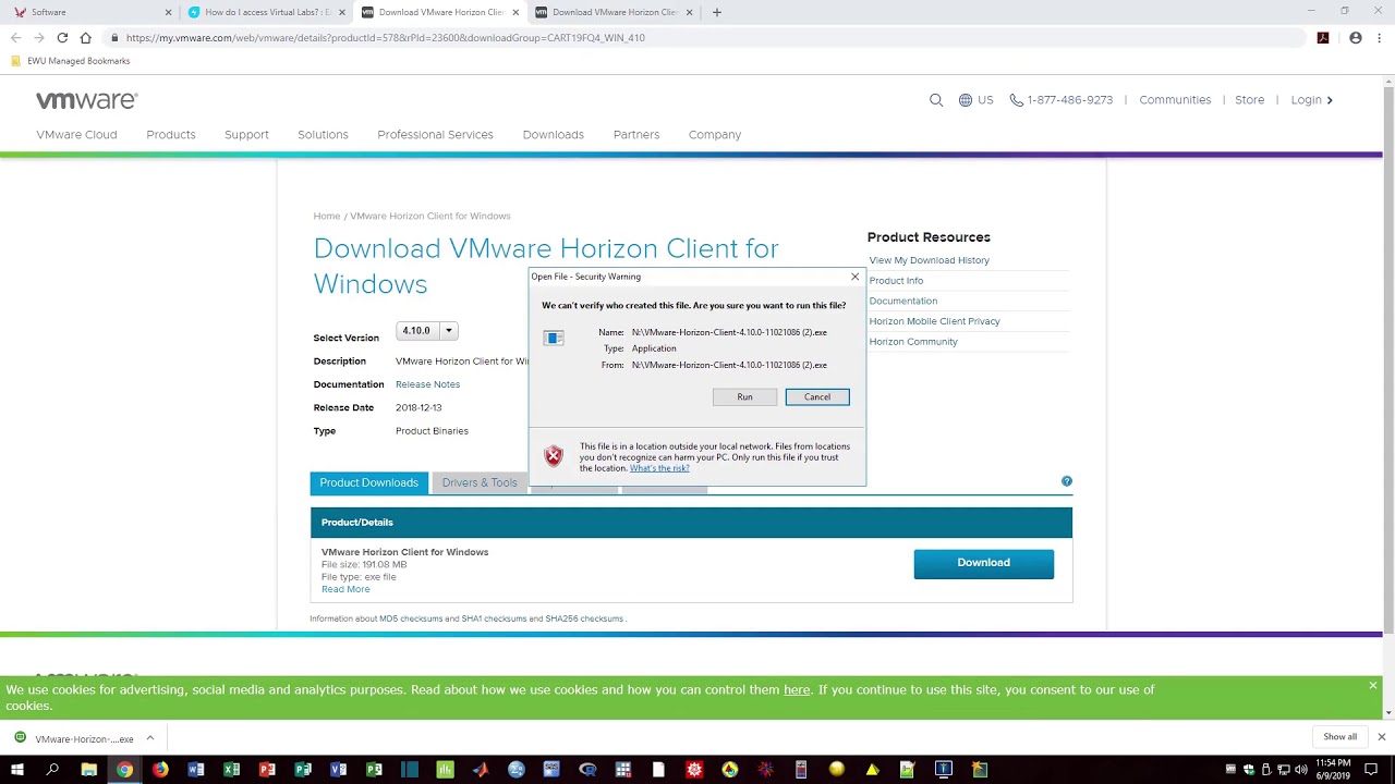 EWU Virtual Labs Installation Tutorial - YouTube