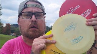 KATANA from INNOVA DISCS | Throwing EVERY Disc Possible | #738