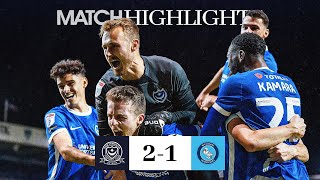 98TH MINUTE WINNER 🤪 | Pompey 2-1 Wycombe Wanderers | Highlights