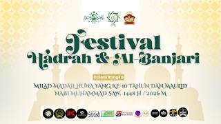 [LIVE] FESTIVAL AL-BANJARI SE-JAWA TIMUR MILAD 1 DASAWARSA JAM`IYAH MADAIL HUNA (SHIFT 2)