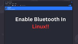 How to Enable Bluetooth in Kali Linux (Step-by-Step Guide)