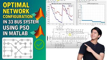 Optimal Network Configuration in 33 Bus System Using PSO in MATLAB | 33 Bus System | PSO