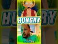 LUFFY IS STARVING #creativemindz #anime #reaction #onepiece #monkeydluffy #sanji #shorts #short