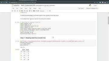 Task1-Prediction using Supervised ML || TSF || The Sparks Foundation || GRIPAPRIL23