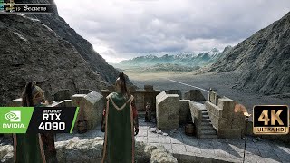 [4K] LotR: Conquest Reimagined looks absolutely stunning on RTX 4090 in Unreal Engine 5 good ending