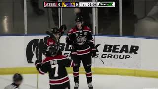 Josh Doan cements first USHL hat-trick with 3-on-3 OT goal