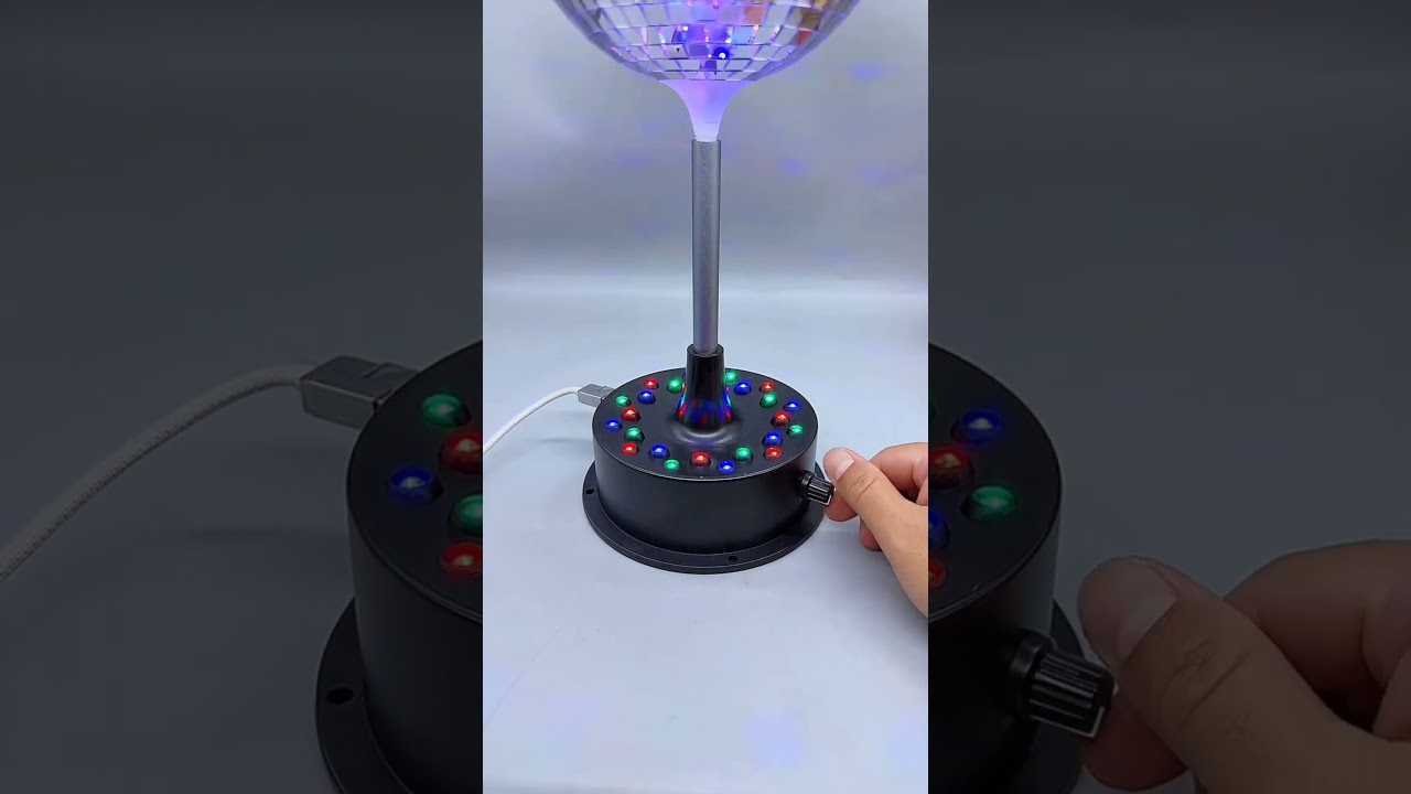 7 Color Magic Ball Light | Automatic Rotating RGB Lamp | Party & Home Decoration |
