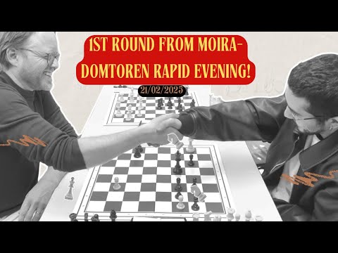 Exploiting Mistakes & Winning with Black | 1st round | Moira-Domtoren rapid evening