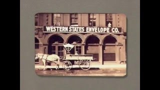 Corporate Tour - Western States Envelope and Label