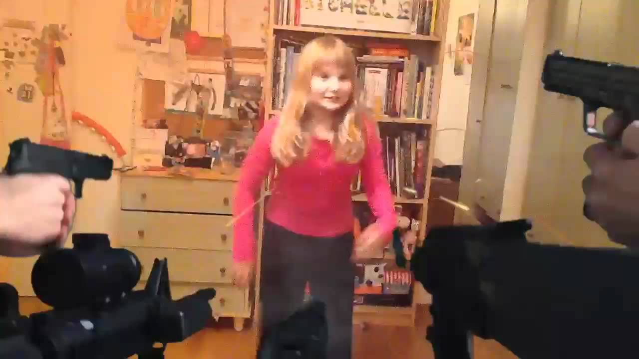 Girl gets shot!!! YouTube