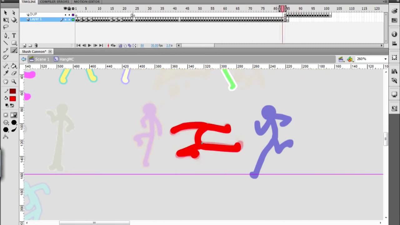 Slush Invaders Game [Char-Animation Timelapse] - YouTube