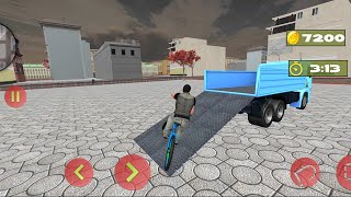 #RED_Gamer__27 Bicycle Transport Truck Driver 3D #1 Gameplay - 2021 screenshot 4