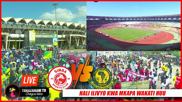 🔴#live YANGA SC  VS SIMBA SC,HALI ILIVYO NDANI NA NJE YA UWANJA