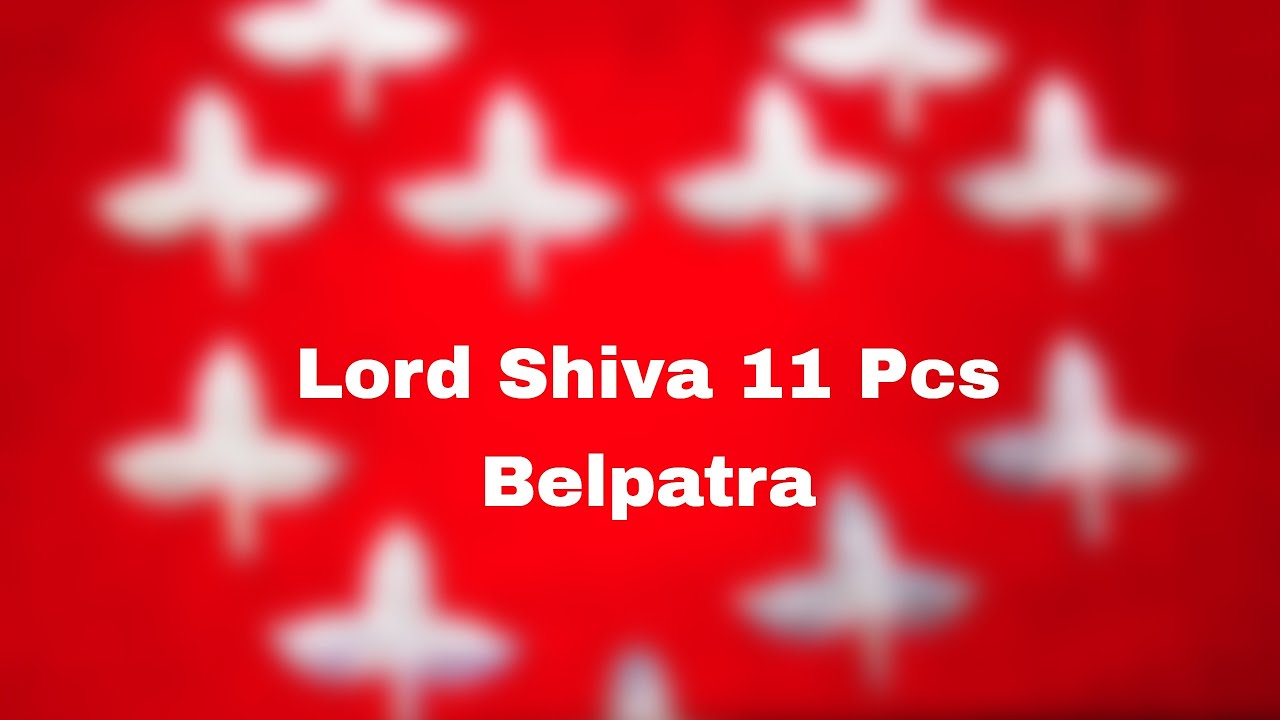 Shiv Belva leaves Belpatra in Silver Plating, Mera Bhola hai Bhandari edition - Shiv Abhishek Item.