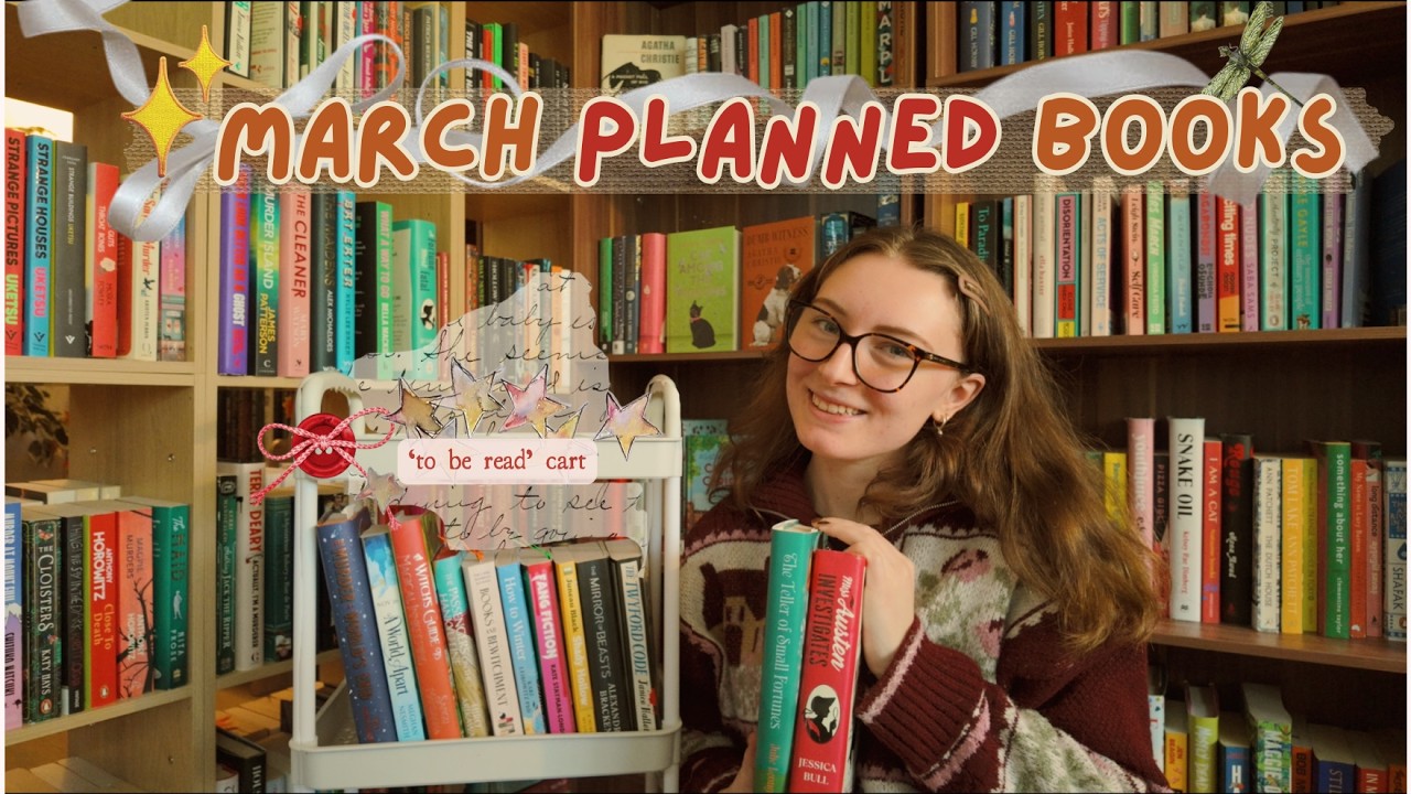 Picking out my March TBR 🍄🌿📚| shopping my shelves + filling my TBR cart