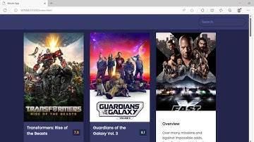 Create a Movie App with HTML CSS And JavaScript in Hindi | Tutorial video |