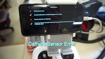 Camera Sensor Error DJI Phantom 4