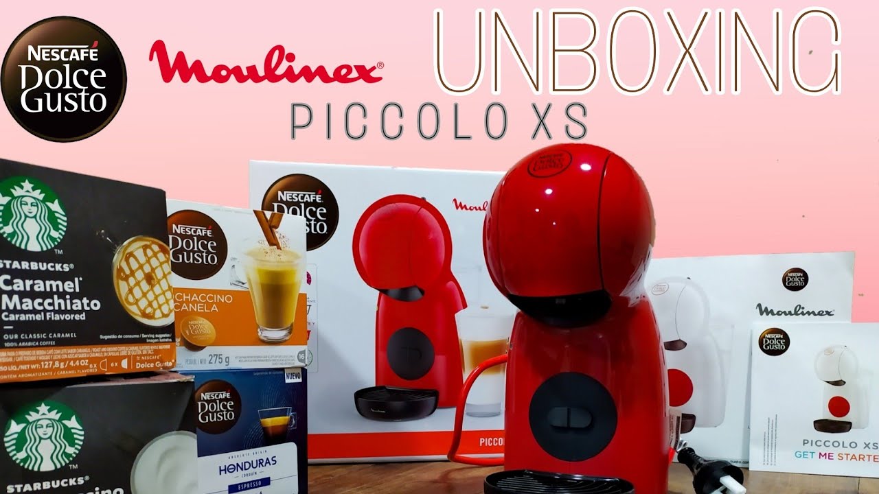 mini Unboxing cafetera DOLCE GUSTO Piccolo XS Molinex/ OctaTech - YouTube