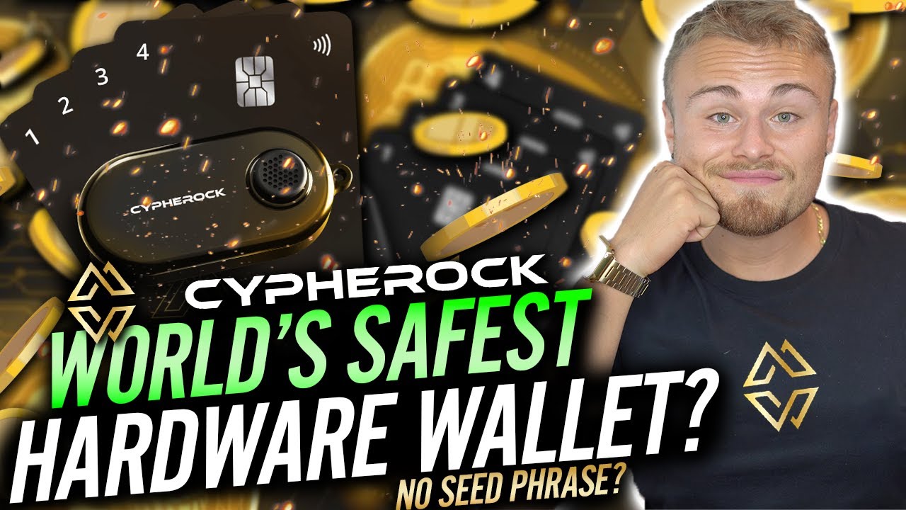 I Tried The New Cypherock Hardware Wallet & It's Really Cool! No Seed Phrase?