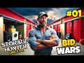 My First Day in Storage Wars - Storage Hunter Simulator || @TechnoGamerzOfficial