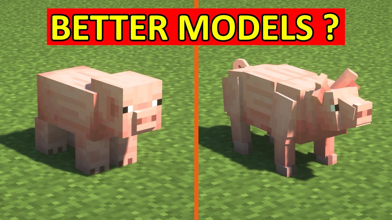 Make a minecraft small animal mob model by Modderg