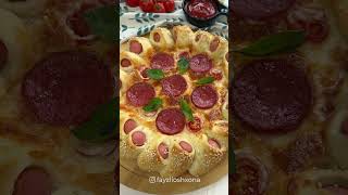 Mazzali Ajoyib pitsa tayyorlaymiz  / Пицца с бортиками из Сосисек