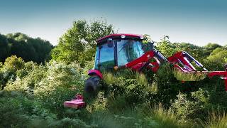 MOWING OVERGROWN FIELD HAS HIDDEN DANGERS!