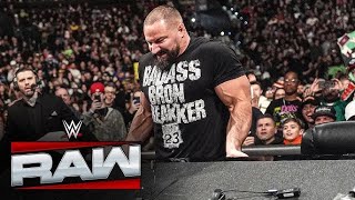 Bron Breakker crashes out after Royal Rumble Performance Full Segment: Raw, Feb 2, 2026