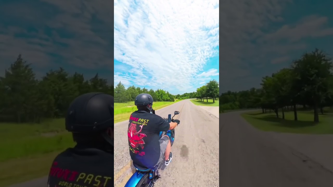 BIGNIU | Ride the BGX E-Bike Under Blue Skies and White Clouds🚲