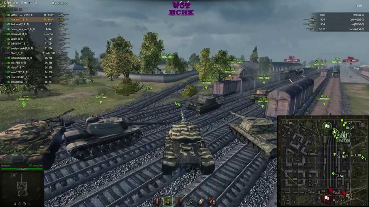 [T_B_T] vs [EVO-C] Глобальная карта. Энск