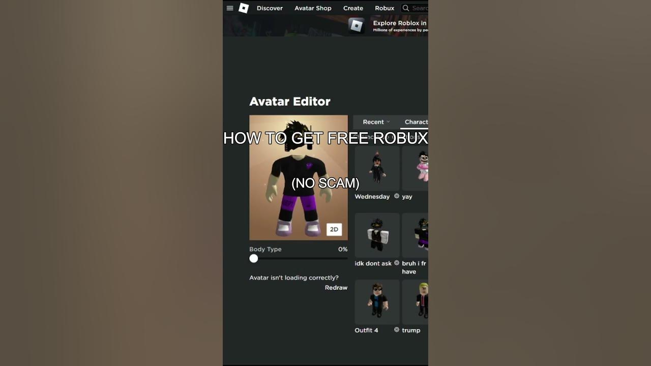 How to get FREE ROBUX (no scam) 💰 shorts robux YouTube