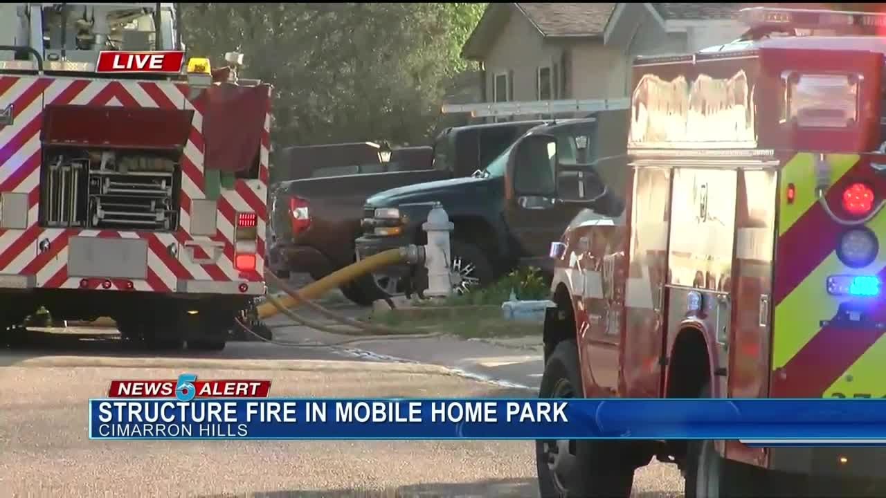 Early morning structure fire leaves one dead in Cimarron Hills - YouTube