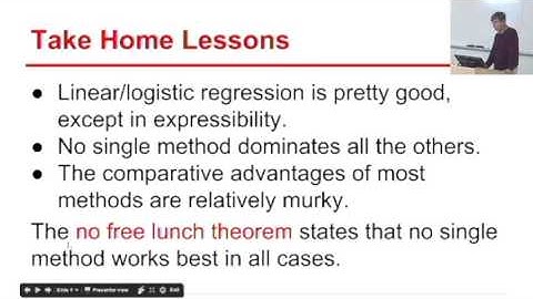 Lecture 23 - Machine Learning