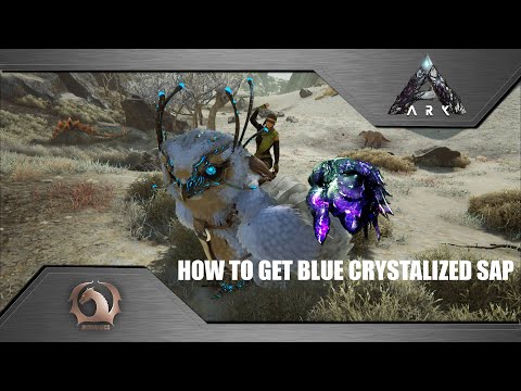 Ark Survival Evolved - How to get Blue Crystalized Sap