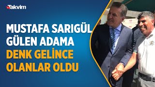 Mustafa Sarıgül Iğdır'da gülen adama denk gelince olanlar oldu! Ortalık kahkahadan böyle yıkıldı